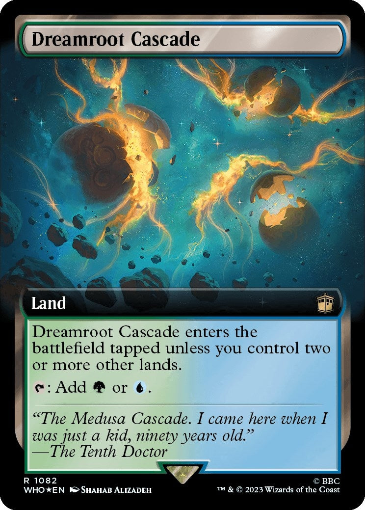 Dreamroot Cascade (Extended Art) (Surge Foil) (1082) [WHO] - MTG Single