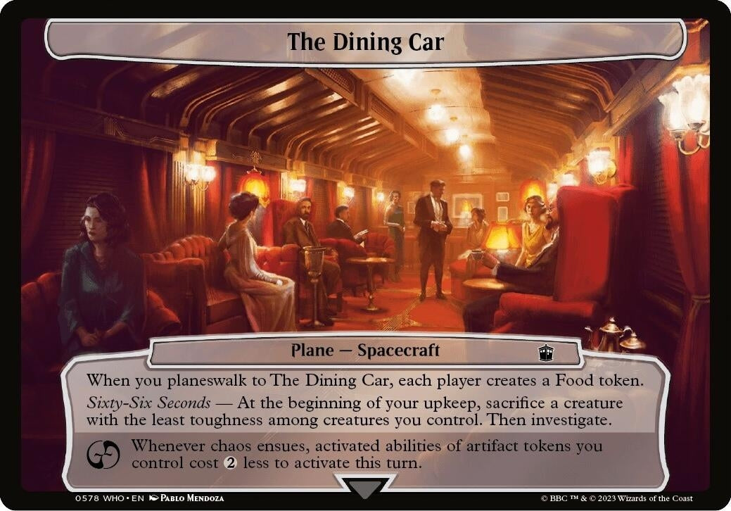 The Dining Car (0) [WHO] - MTG Single