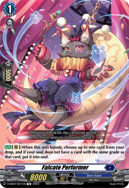 Falcate Performer (7021) [SS07] - Cardfight Vanguard Single