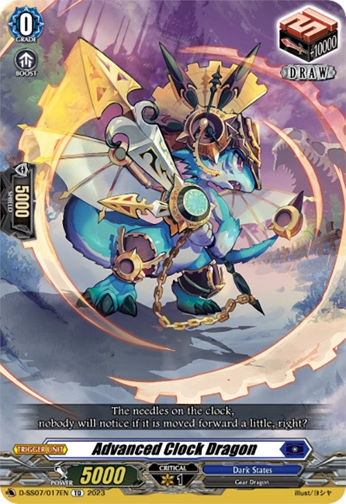 Advanced Clock Dragon (7017) [SS07] - Cardfight Vanguard Single