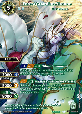 Forest Guardian Alraune (SPR) (3065) [BSS03] - Battle Spirits Saga Single