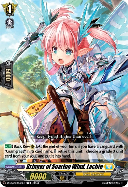 Bringer of Soaring Wind Lachte (6022) [SS06] - Cardfight Vanguard Single