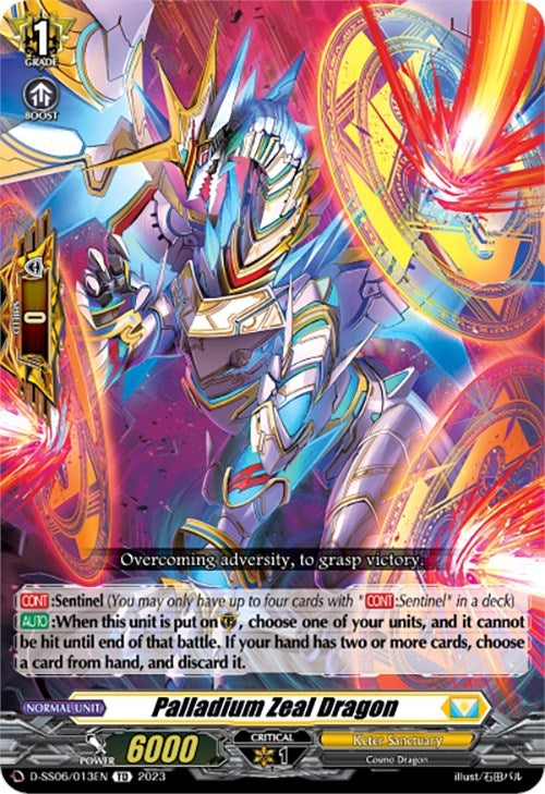 Palladium Zeal Dragon (6013) [SS06] - Cardfight Vanguard Single