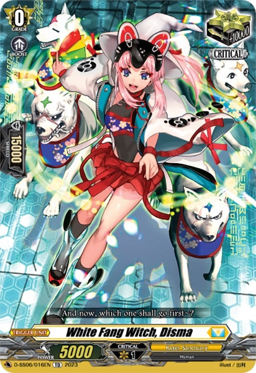 White Fang Witch Disma (6016) [SS06] - Cardfight Vanguard Single