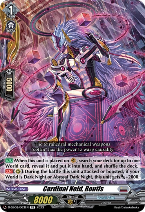 Cardinal Noid Routis (8003) [SS08] - Cardfight Vanguard Single