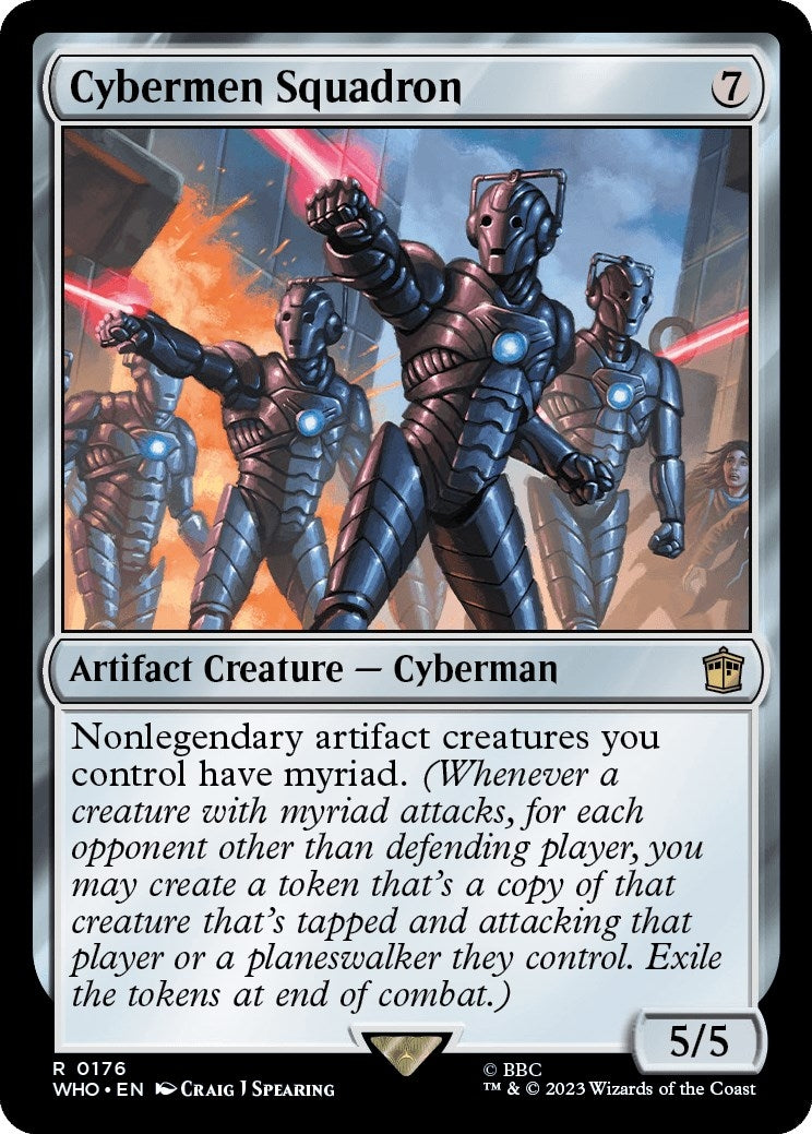Cybermen Squadron (176) [WHO] - MTG Single