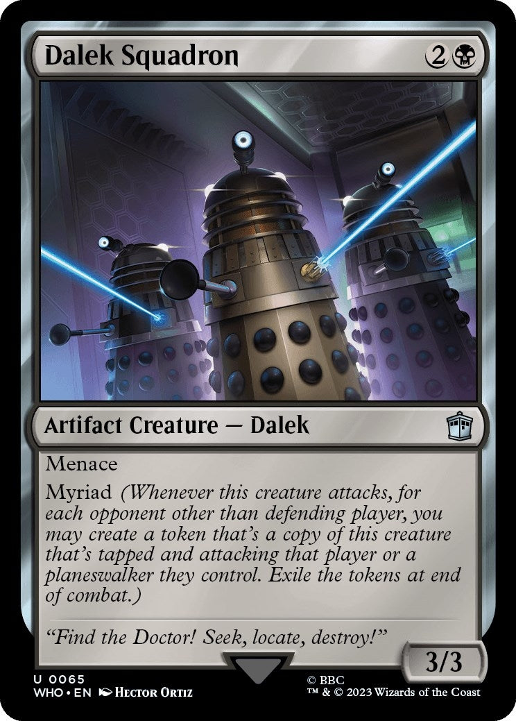 Dalek Squadron (65) [WHO] - MTG Single