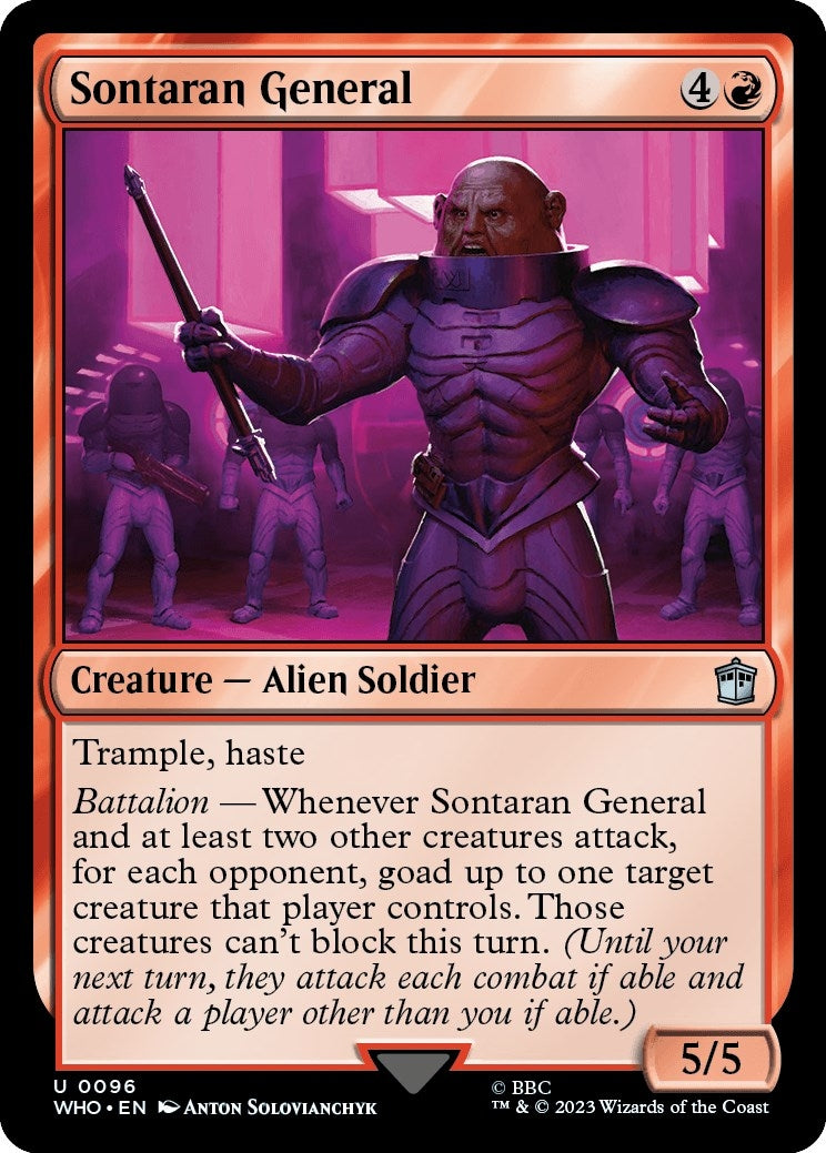 Sontaran General (96) [WHO] - MTG Single