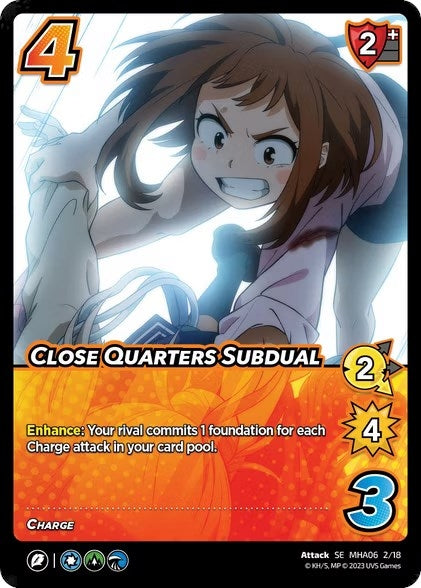 Close Quarters Subdual (2) [MHA6] - UniVersus Single