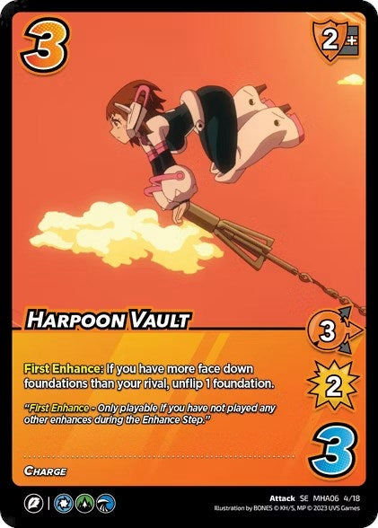 Harpoon Vault (4) [MHA6] - UniVersus Single