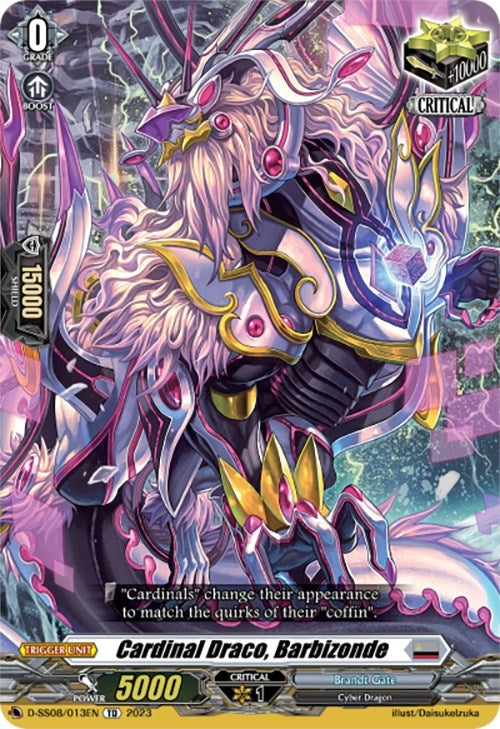 Cardinal Draco Barbizonde (8013) [SS08] - Cardfight Vanguard Single