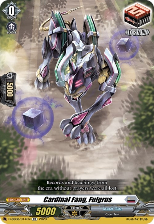Cardinal Fang Fulgrus (8014) [SS08] - Cardfight Vanguard Single
