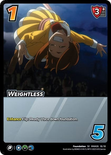 Weightless (18) [MHA6] - UniVersus Single
