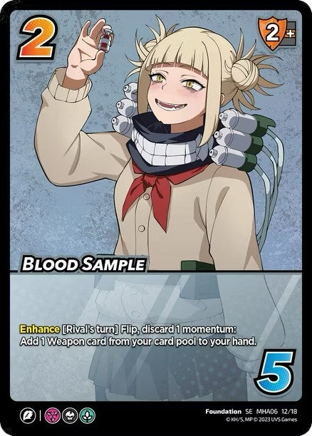 Blood Sample (12) [MHA6] - UniVersus Single