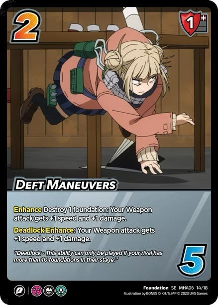 Deft Maneuvers (14) [MHA6] - UniVersus Single