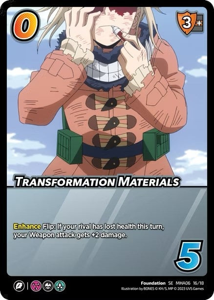 Transformation Materials (16) [MHA6] - UniVersus Single