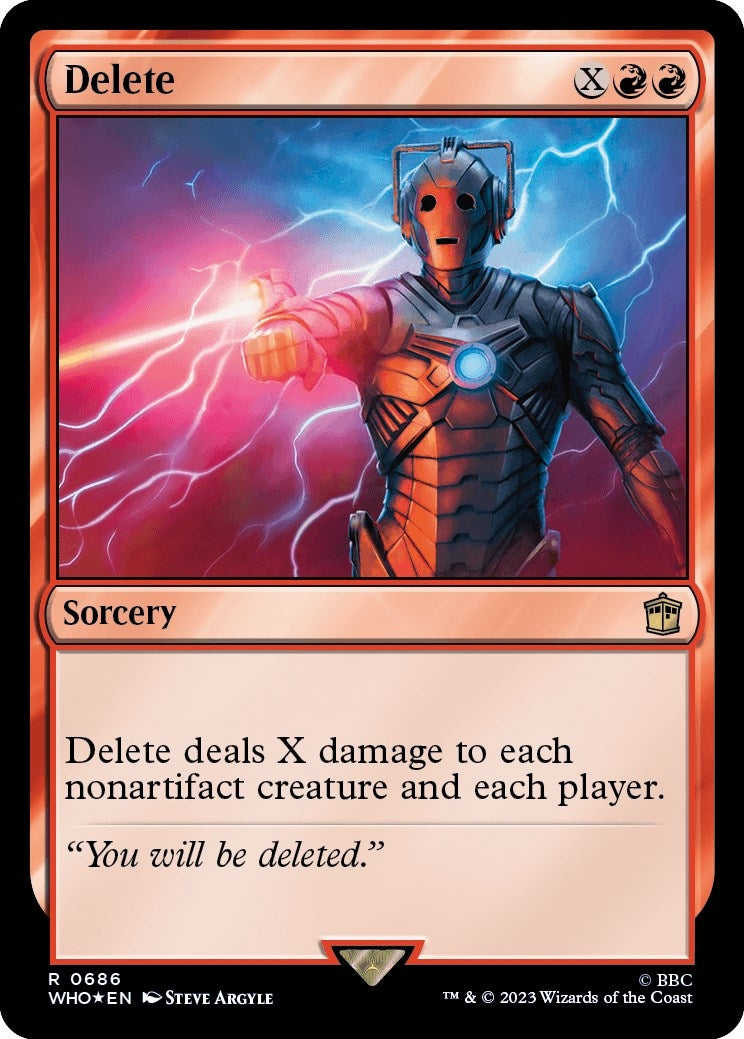 Delete (Surge Foil) (686) [WHO] - MTG Single