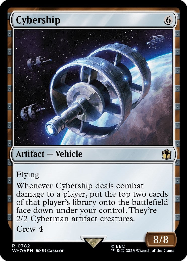 Cybership (Surge Foil) (782) [WHO] - MTG Single