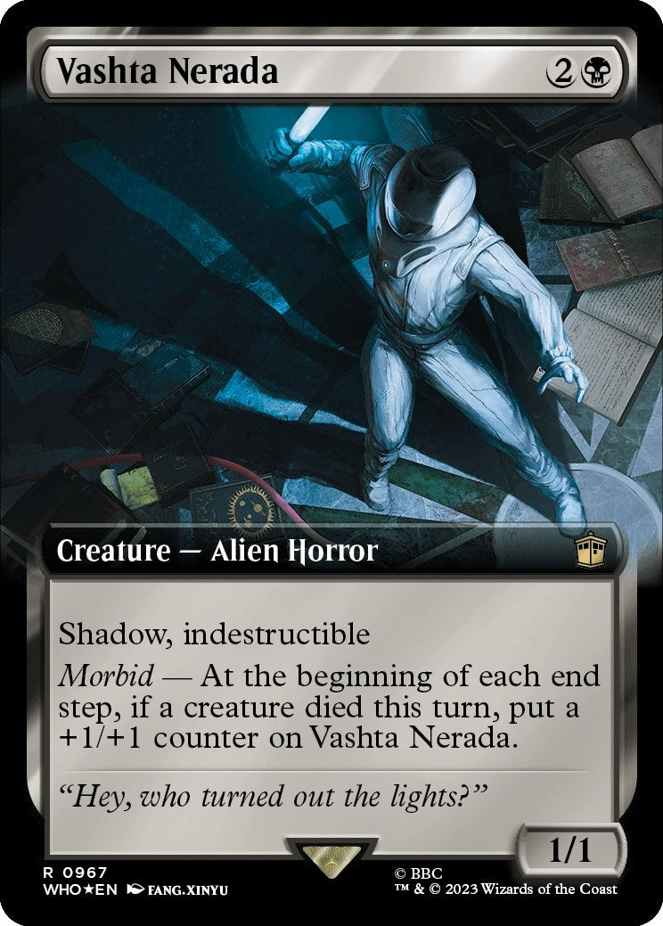 Vashta Nerada (Extended Art) (Surge Foil) (967) [WHO] - MTG Single