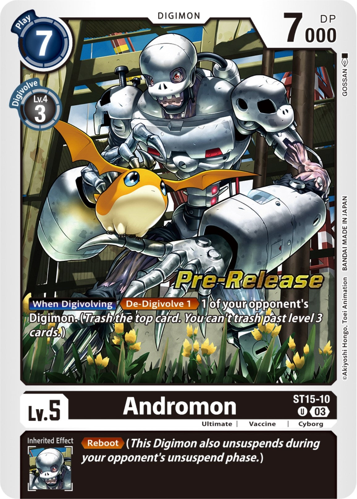 Andromon (1510) [ST-15_PR] - Digimon Card Game Single
