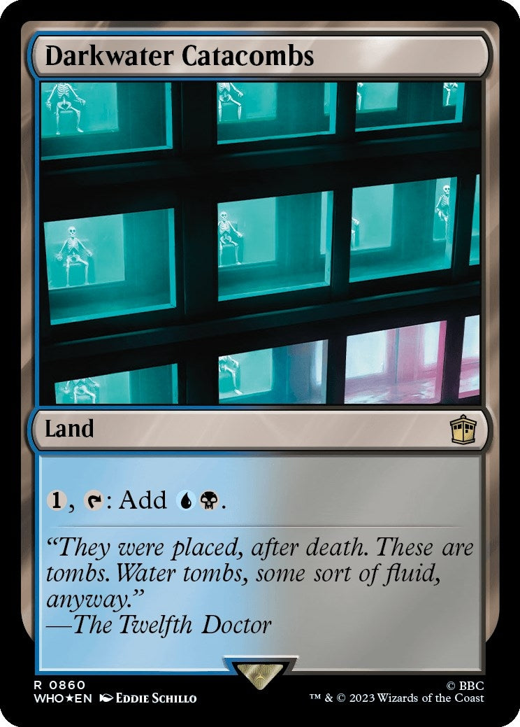Darkwater Catacombs (Surge Foil) (860) [WHO] - MTG Single