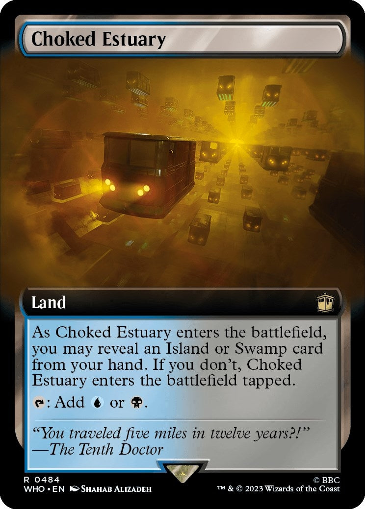 Choked Estuary (Extended Art) (484) [WHO] - MTG Single
