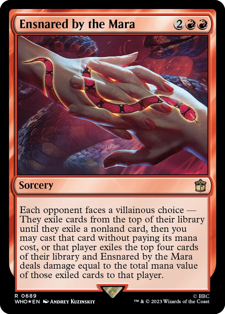 Ensnared by the Mara (Surge Foil) (689) [WHO] - MTG Single