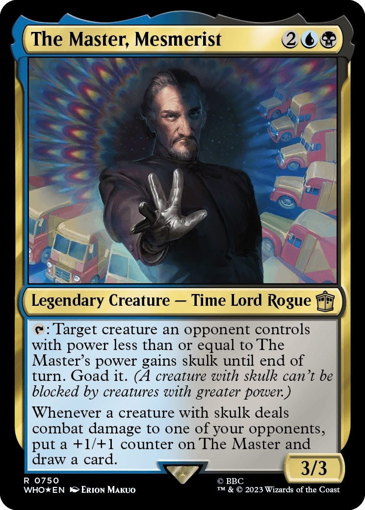 The Master Mesmerist (Surge Foil) (750) [WHO] - MTG Single