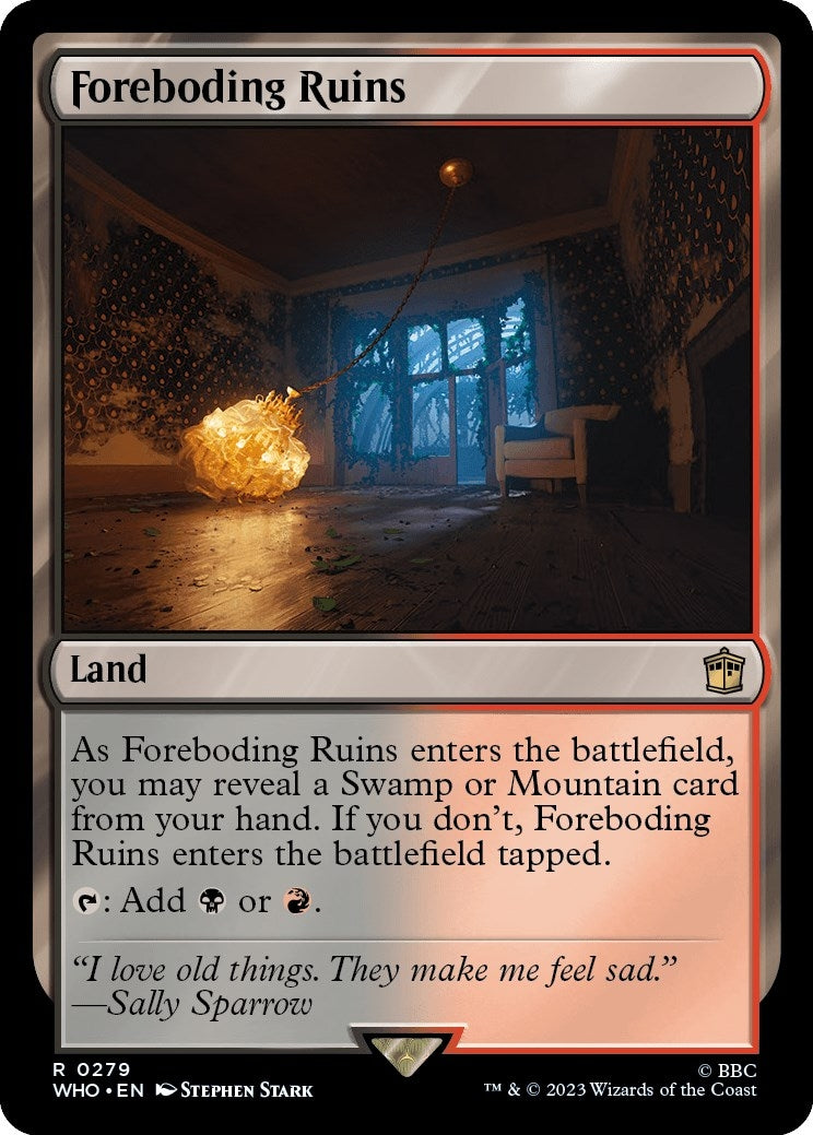 Foreboding Ruins (279) [WHO] - MTG Single