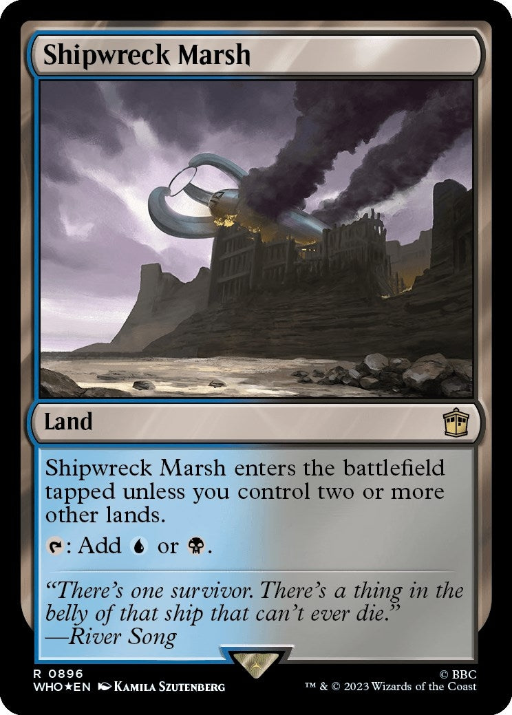 Shipwreck Marsh (Surge Foil) (896) [WHO] - MTG Single