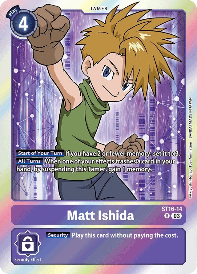 Matt Ishida (1614) [ST-16] - Digimon Card Game Single