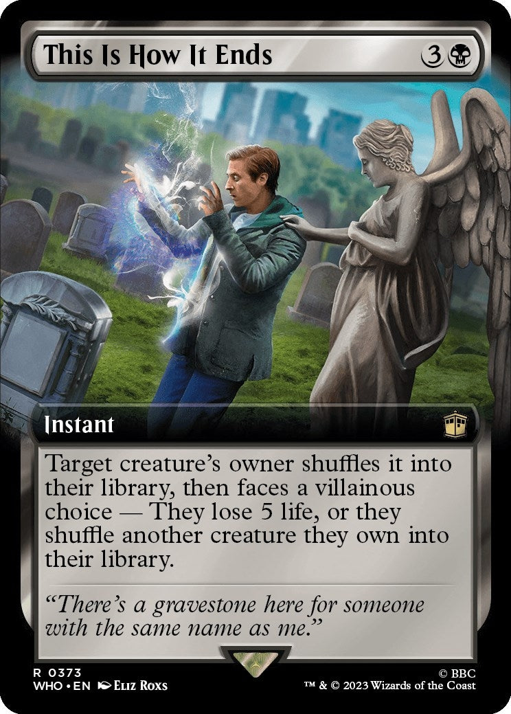 This Is How It Ends (Extended Art) (373) [WHO] - MTG Single
