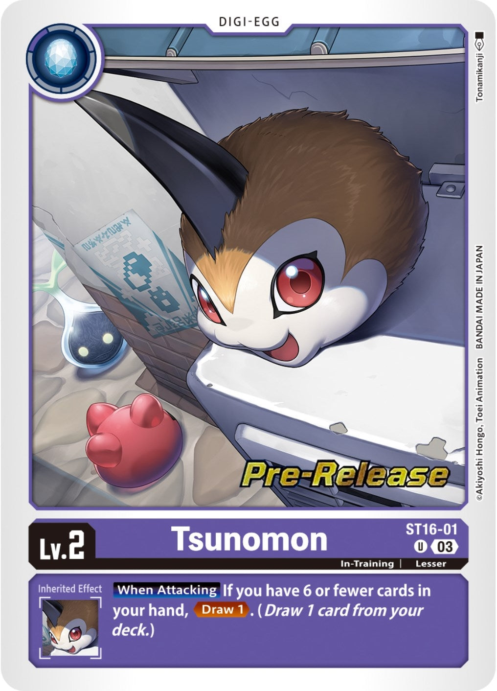 Tsunomon (1601) [ST-16_PR] - Digimon Card Game Single