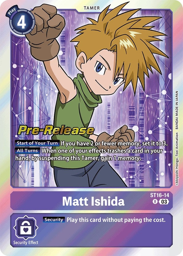 Matt Ishida (1614) [ST-16_PR] - Digimon Card Game Single