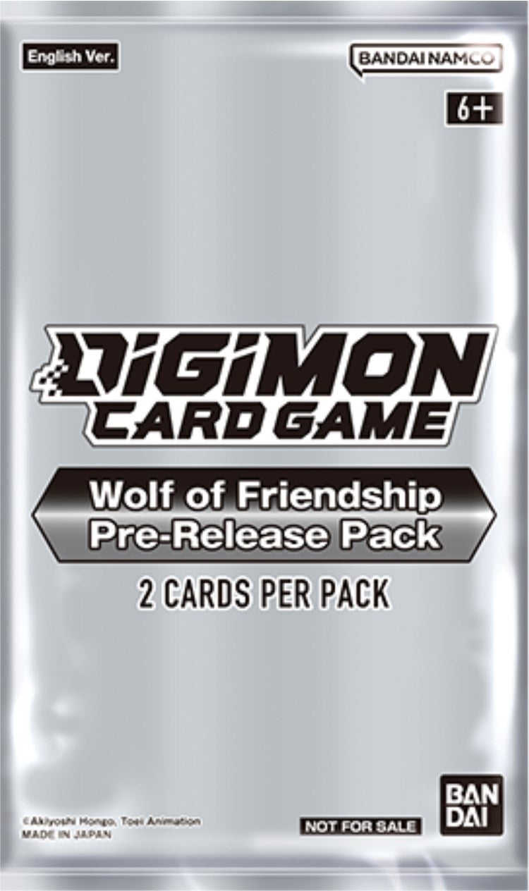 Wolf of Friendship Pre-Release Pack [ST-16_PR] - Digimon Card Game Sealed