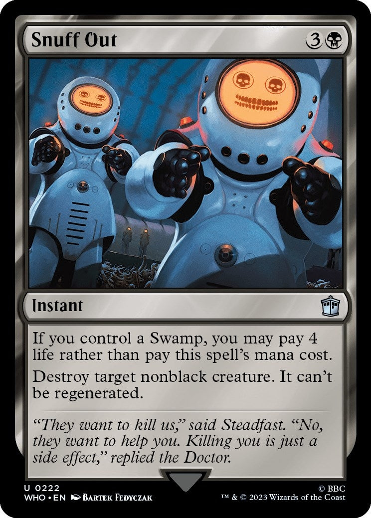 Snuff Out (222) [WHO] - MTG Single