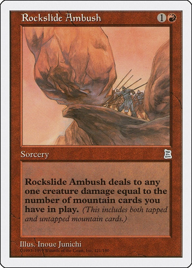 Rockslide Ambush (121) [PTK] - MTG Single