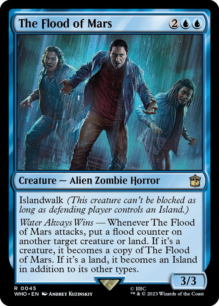The Flood of Mars (45) [WHO] - MTG Single