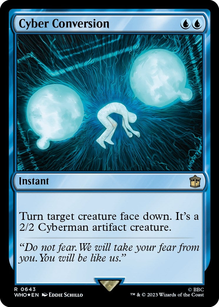 Cyber Conversion (Surge Foil) (643) [WHO] - MTG Single