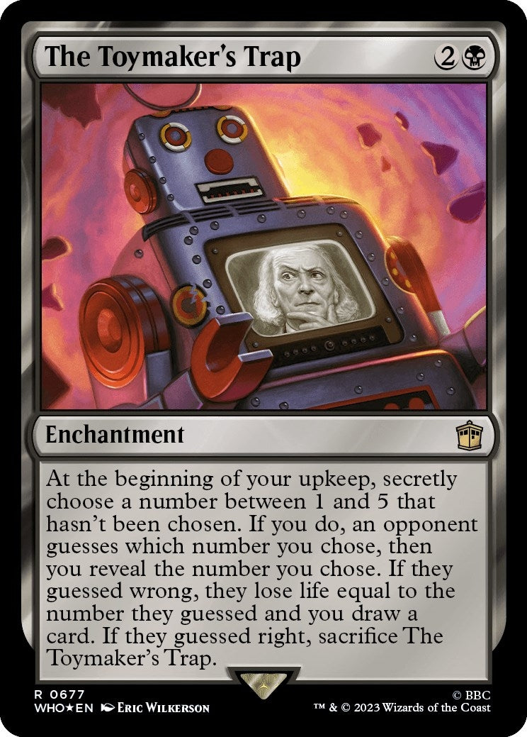 The Toymaker’s Trap (Surge Foil) (677) [WHO] - MTG Single