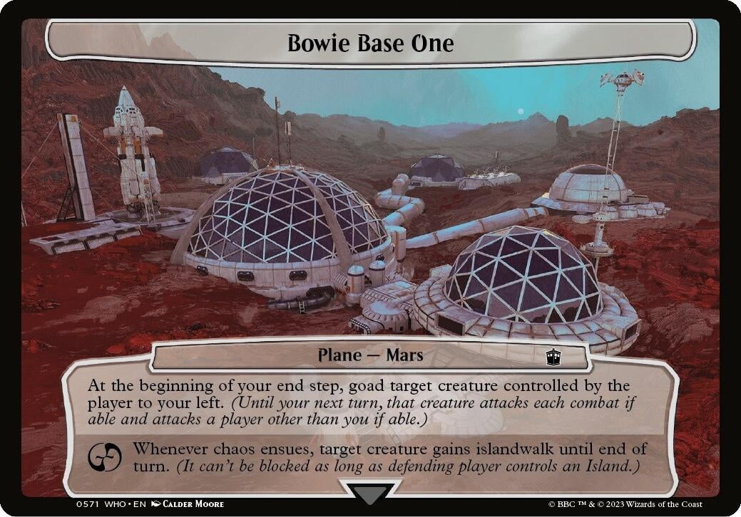 Bowie Base One (0) [WHO] - MTG Single