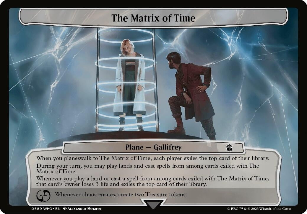 The Matrix of Time (0) [WHO] - MTG Single