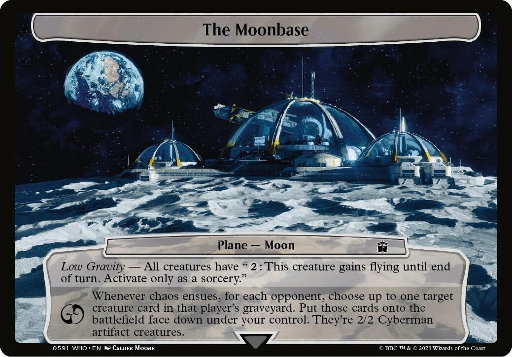 The Moonbase (0) [WHO] - MTG Single