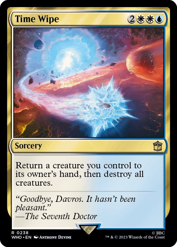 Time Wipe (238) [WHO] - MTG Single