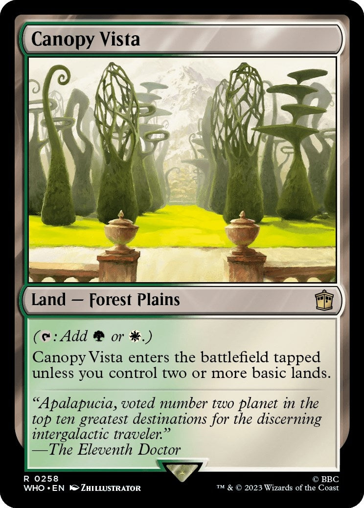Canopy Vista (258) [WHO] - MTG Single