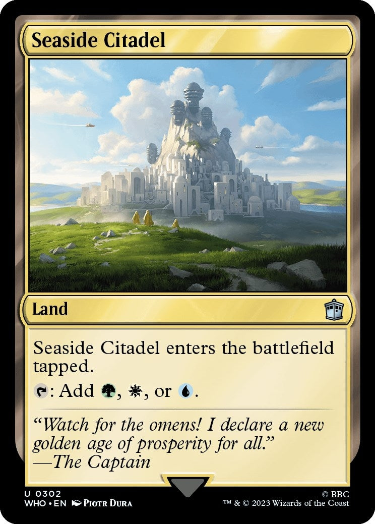 Seaside Citadel (302) [WHO] - MTG Single