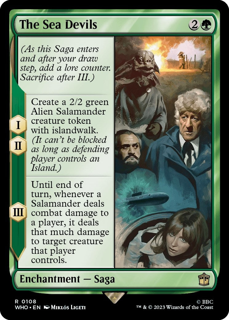 The Sea Devils (108) [WHO] - MTG Single