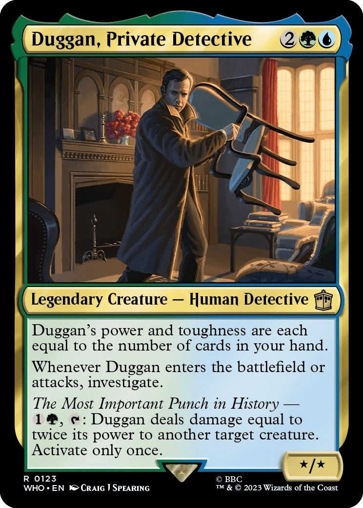 Duggan Private Detective (123) [WHO] - MTG Single