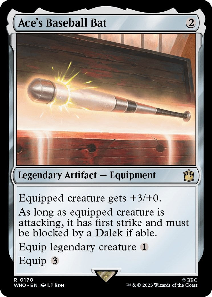Ace’s Baseball Bat (170) [WHO] - MTG Single