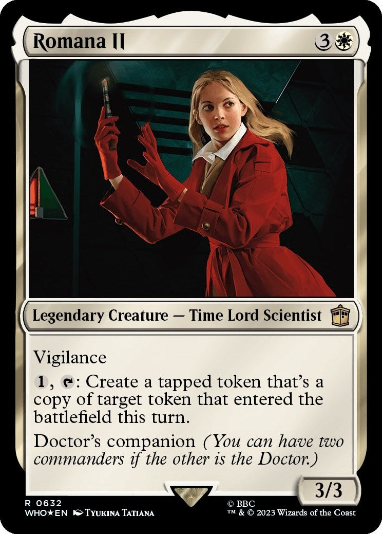 Romana II (Surge Foil) (632) [WHO] - MTG Single